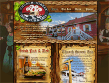 Tablet Screenshot of churchstreet-deli-pub-inn.com